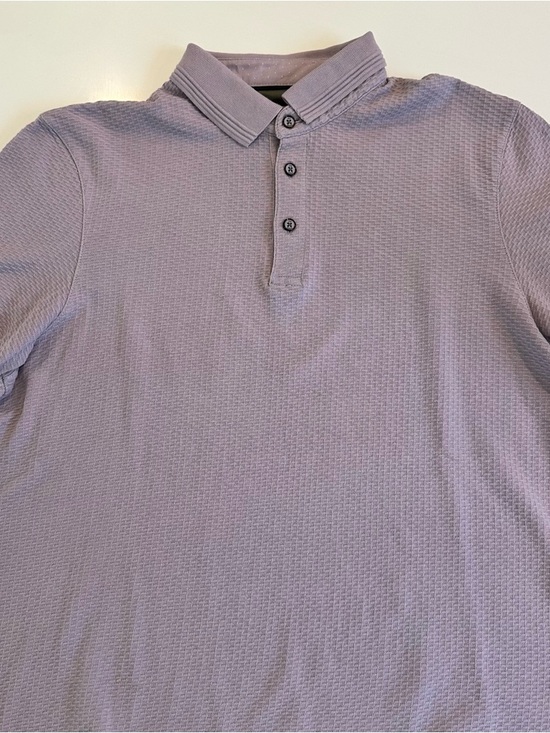 Ted Baker Other - Ted Baker Men's Lavender MMB Infuse Textured Polo